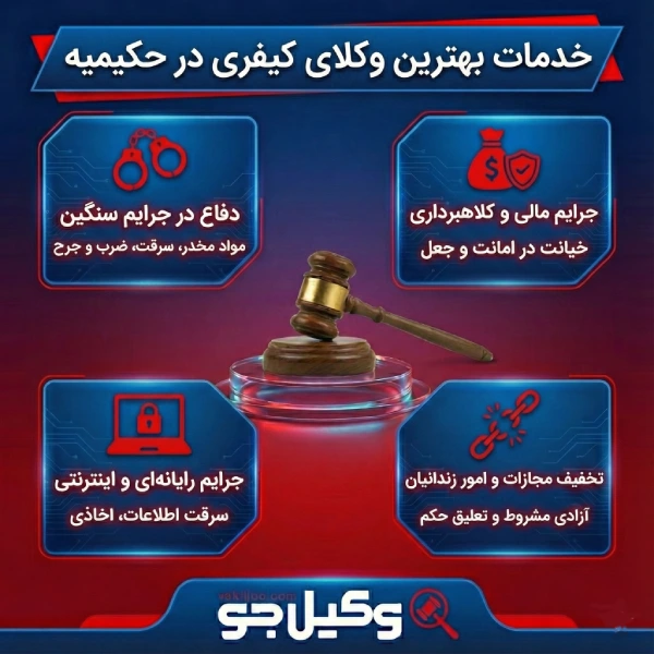 ویژگیهای بهترین وکلای کیفری در حکیمیه